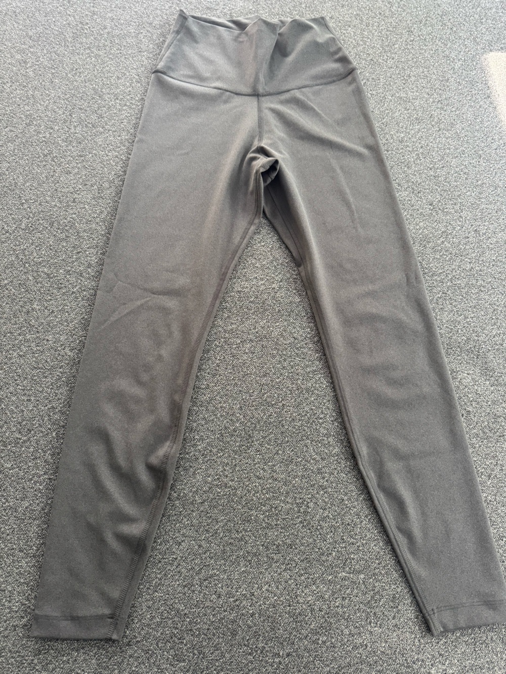 Nike One Luxe Gray Full-Length Leggings Like New